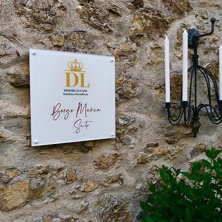 Borgo Manca Suite Sasso di Castalda Dış mekan fotoğraf