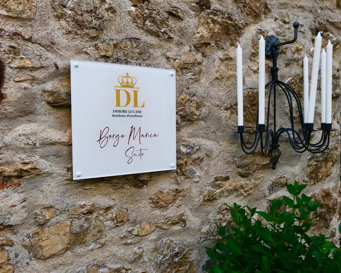 Borgo Manca Suite Sasso di Castalda Dış mekan fotoğraf
